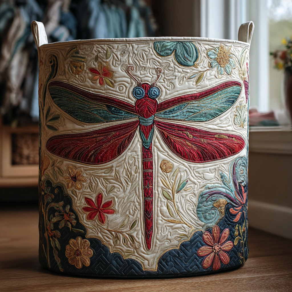 Crystal Wings Laundry Basket