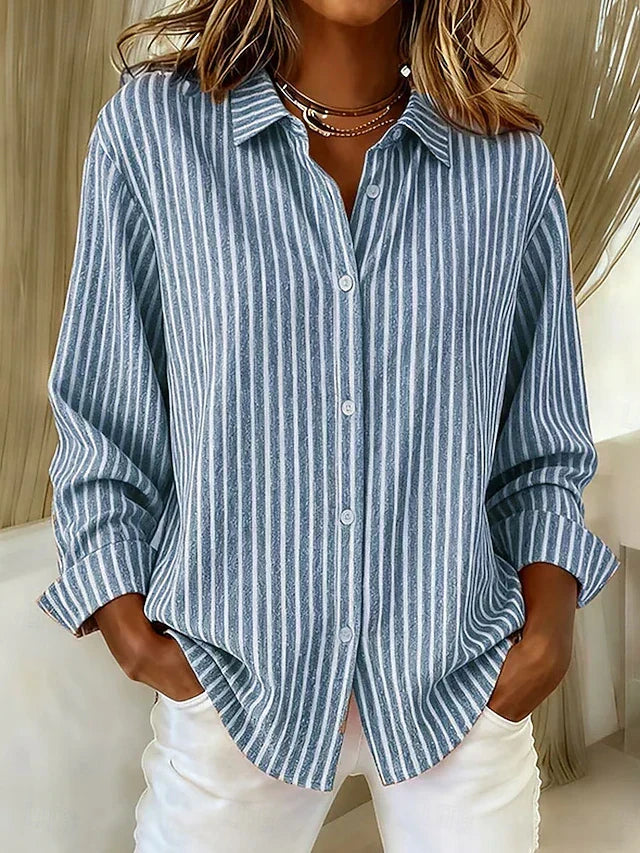 Jacoba | Gestreepte blouse