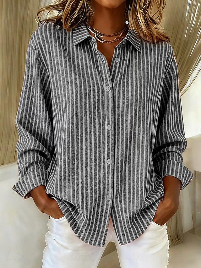 Jacoba | Gestreepte blouse