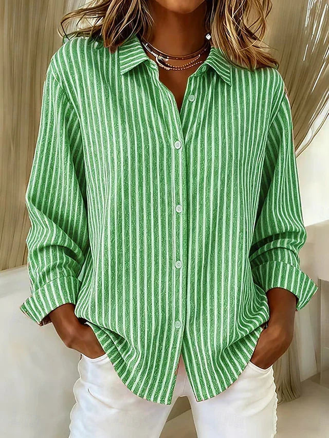 Jacoba | Gestreepte blouse