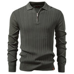 Slim-Fit & Casual Polo Met Rits