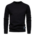 Casual Sweater Met Ronde Hals