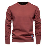 Casual Sweater Met Ronde Hals