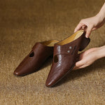 DERVLA | Side-Strap Mary Jane Mules