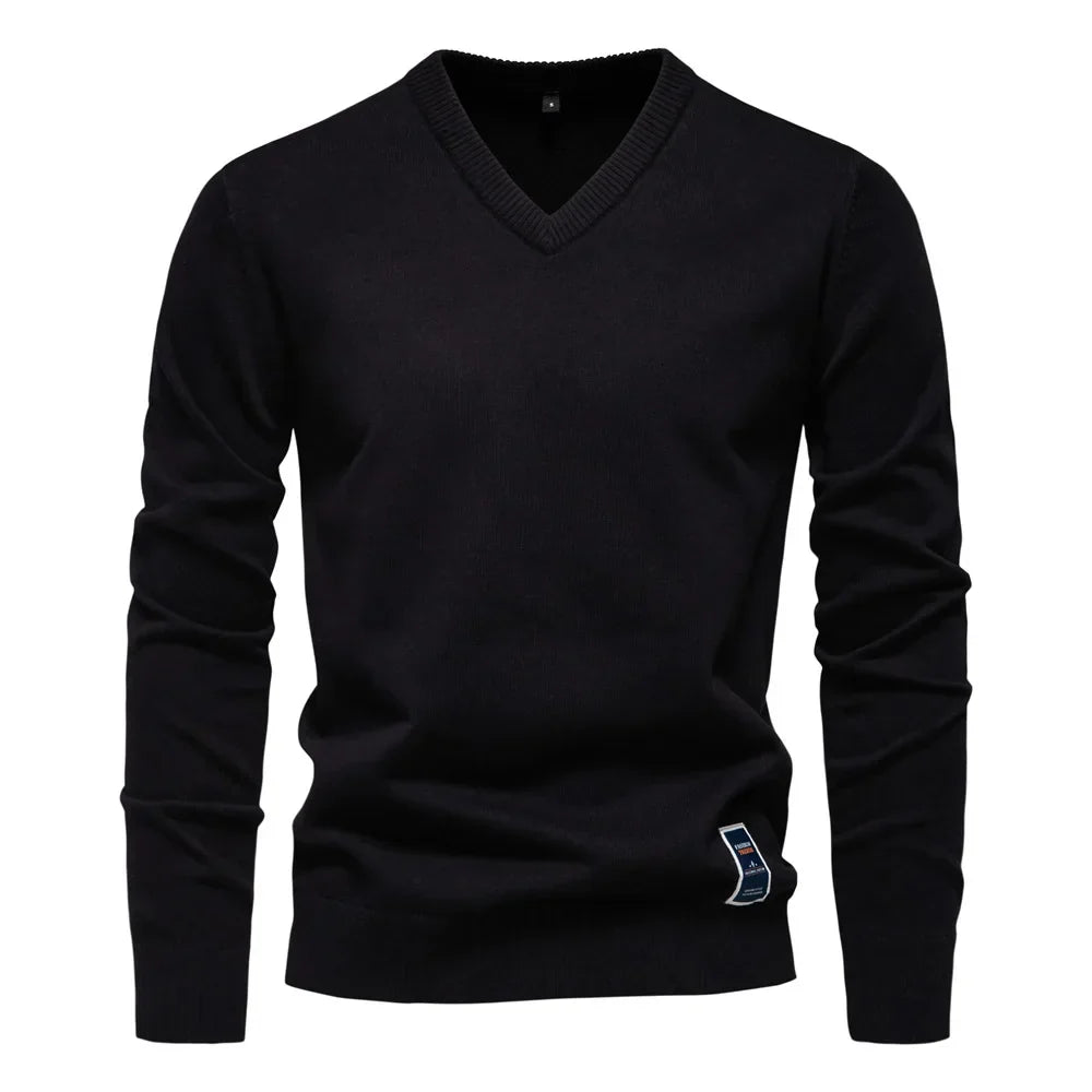 V-Hals Heren Sweater