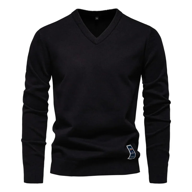 V-Hals Heren Sweater