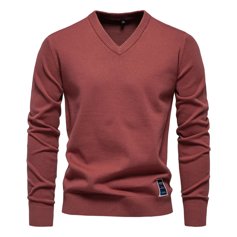 V-Hals Heren Sweater