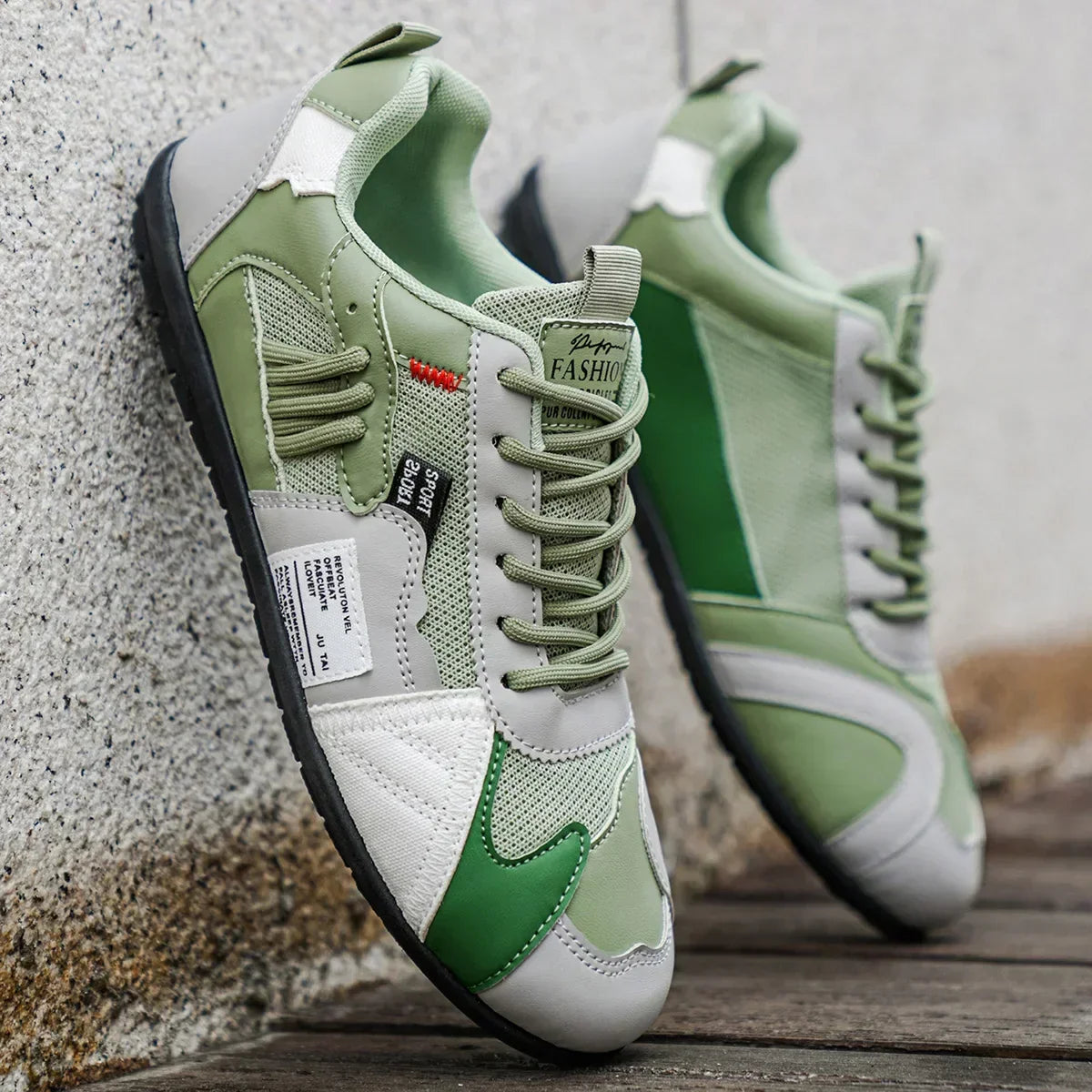 BRAM | RETRO GEKLEURDE SNEAKERS