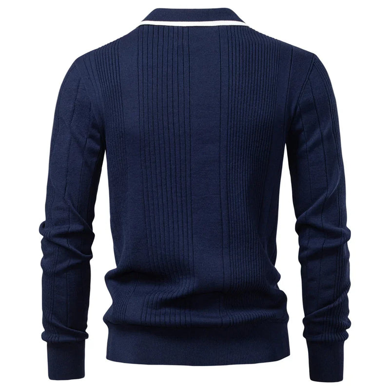 Heren Winter Poloshirt