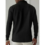 Casual Heren Polo Met Lange Mouwen