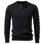 Casual Winter Poloshirt Met Knopen