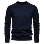 Casual Sweater Met Ronde Hals
