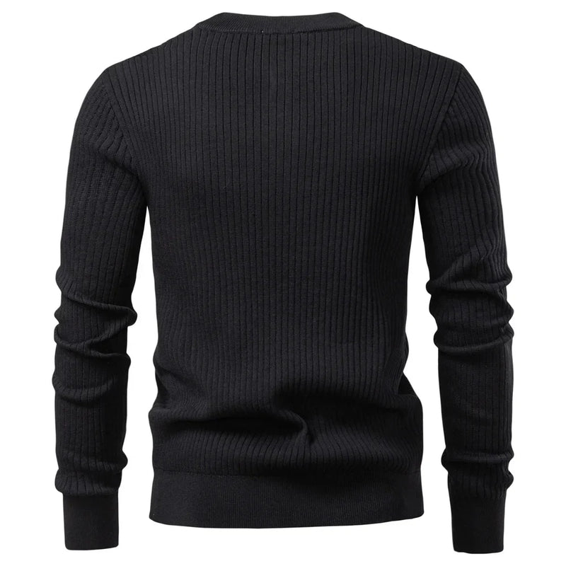 Casual Winter Poloshirt Met Knopen