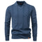 Gebreide Luxe Polo Met V-Hals