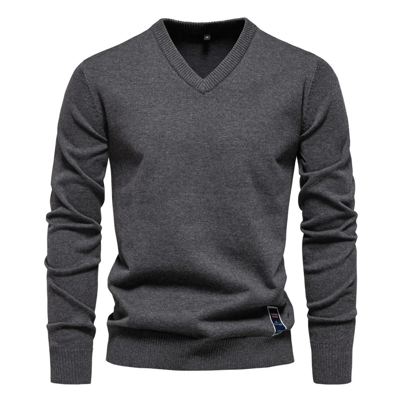 V-Hals Heren Sweater