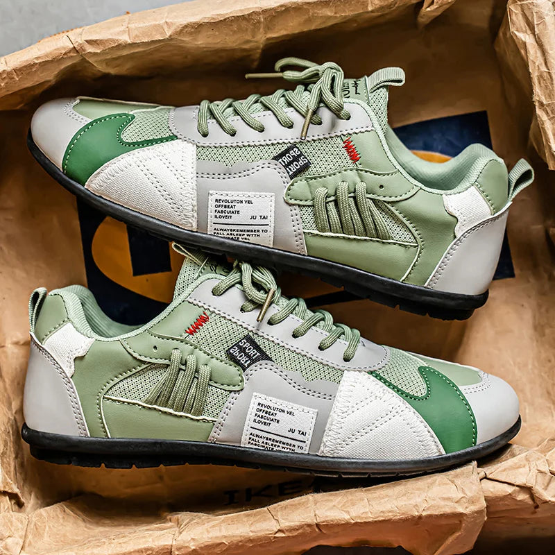 BRAM | RETRO GEKLEURDE SNEAKERS