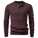 Casual Winter Poloshirt Met Knopen