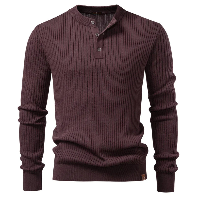 Casual Winter Poloshirt Met Knopen