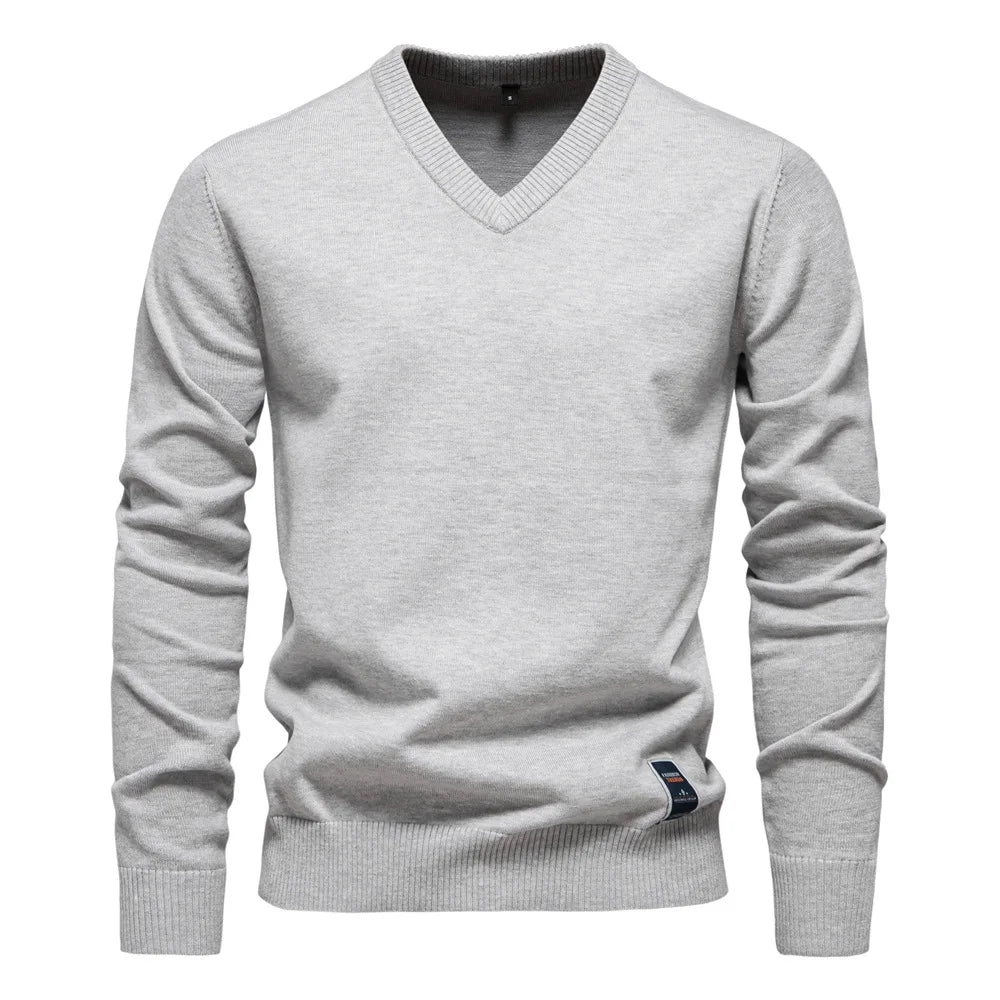 V-Hals Heren Sweater