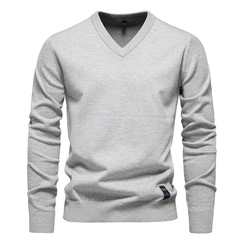 V-Hals Heren Sweater