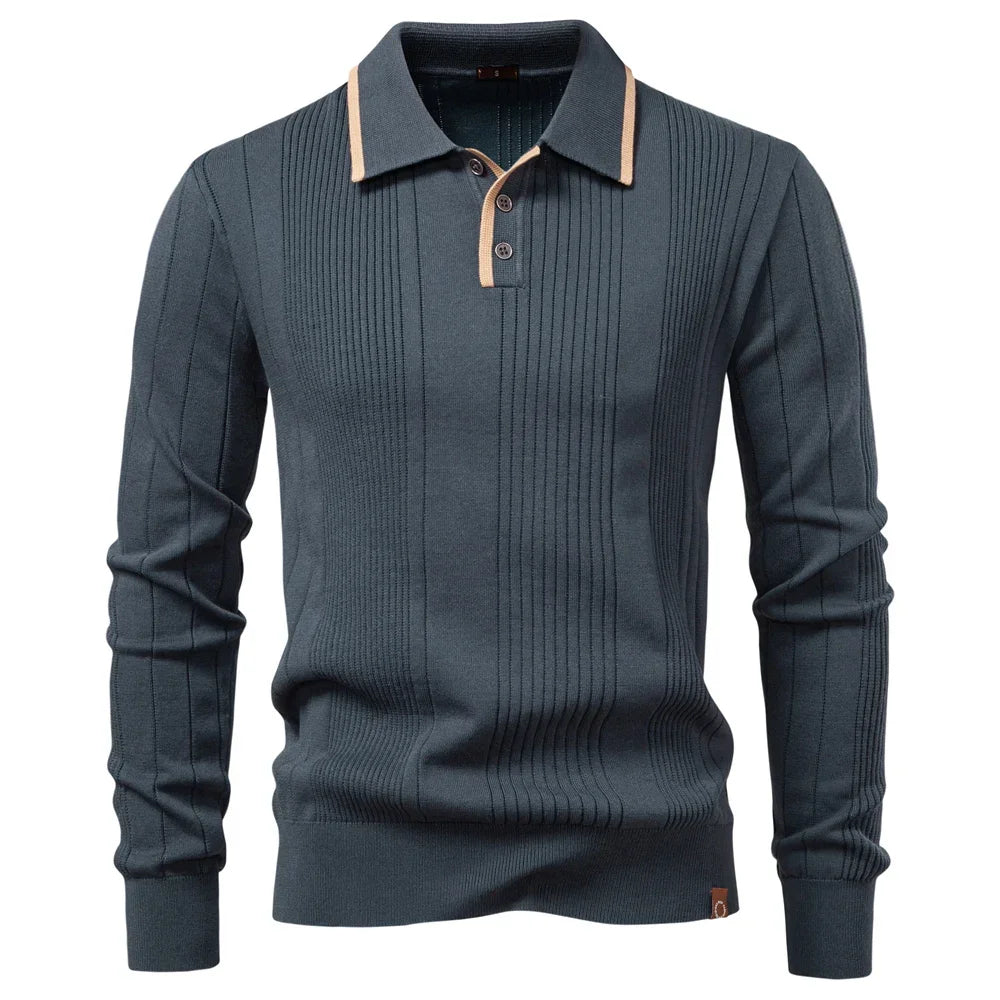 Heren Winter Poloshirt