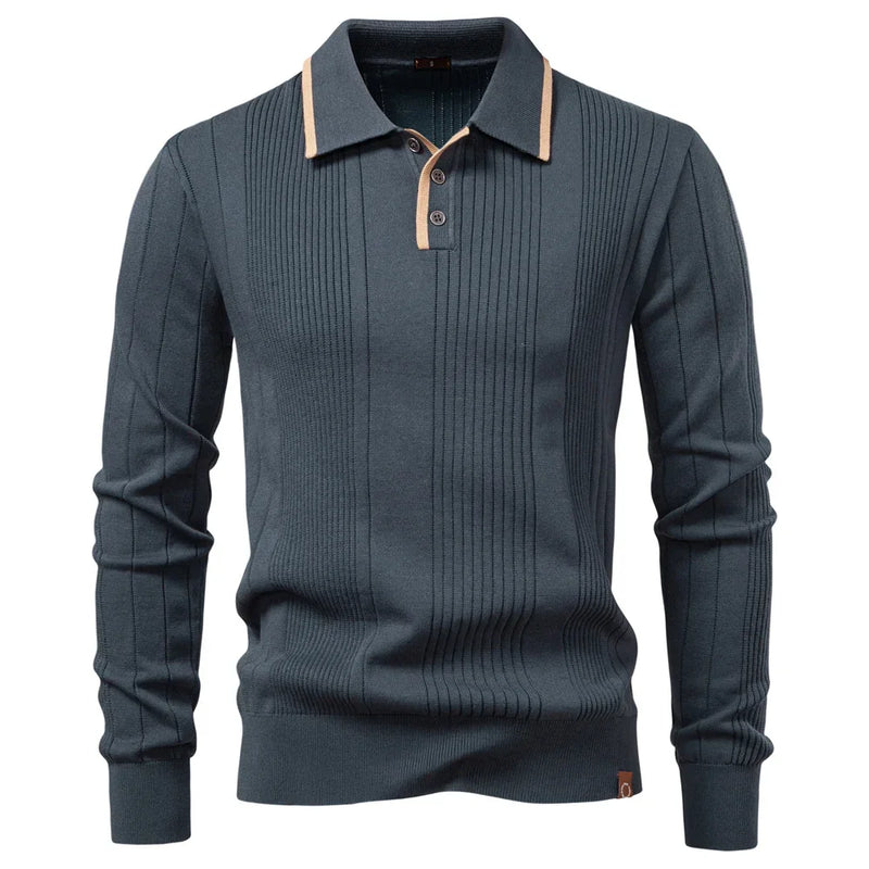 Heren Winter Poloshirt