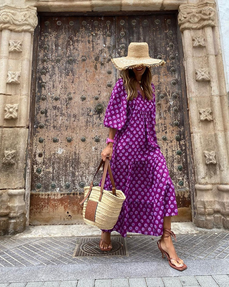 Bellona | Long boho summer dress