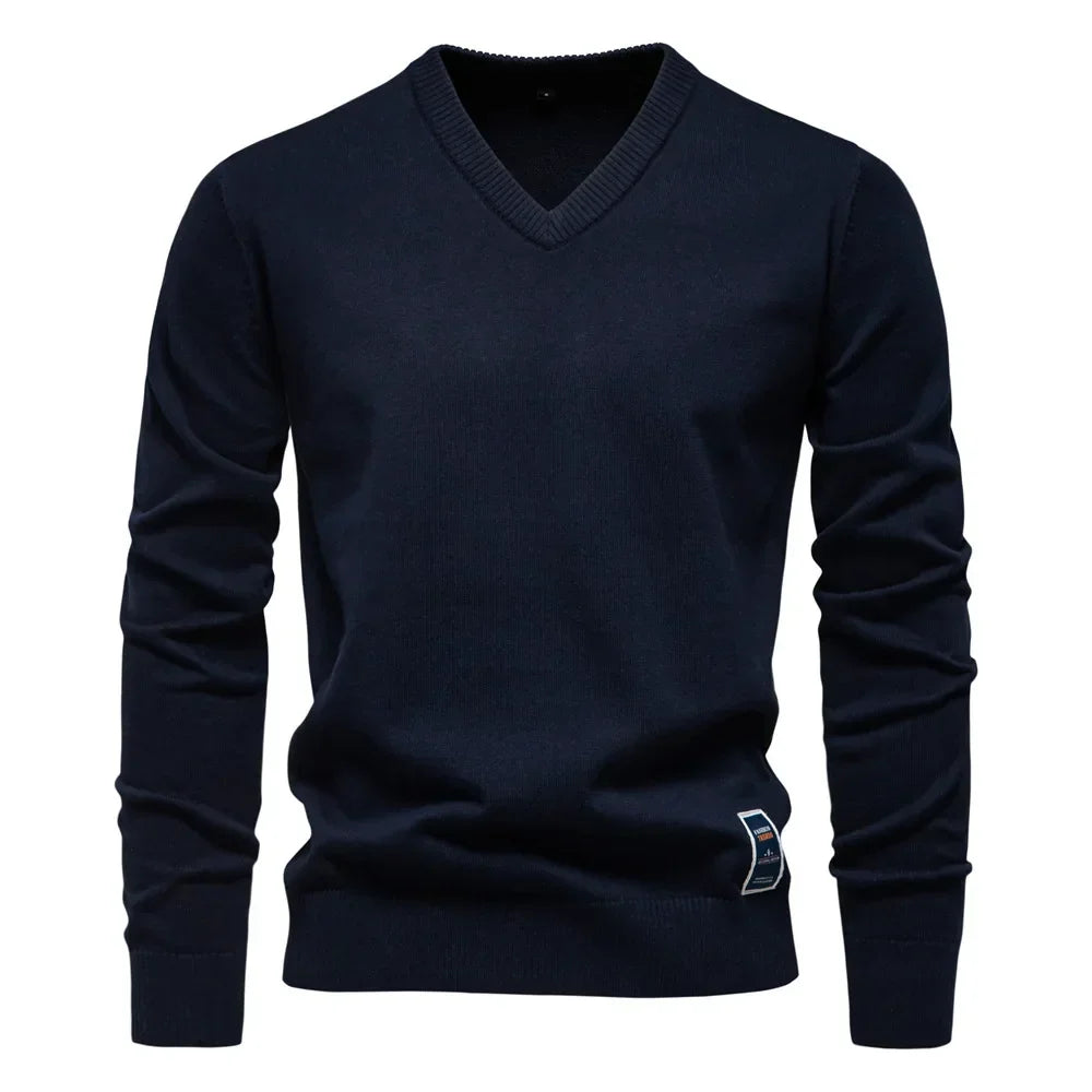 V-Hals Heren Sweater