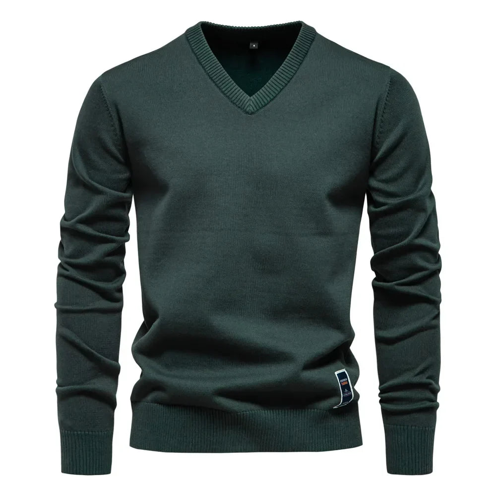 V-Hals Heren Sweater