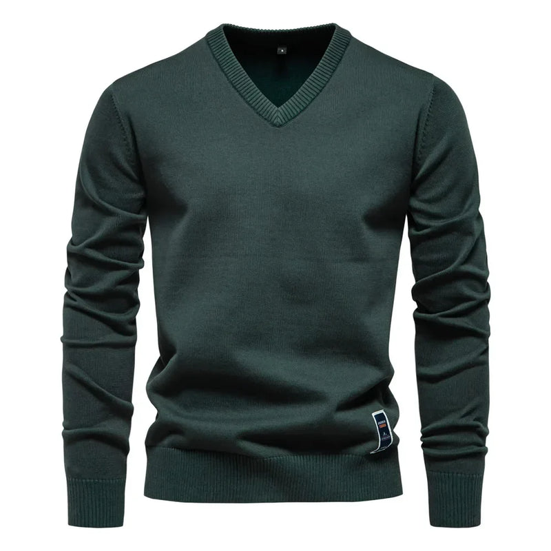 V-Hals Heren Sweater