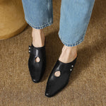 DERVLA | Side-Strap Mary Jane Mules