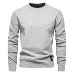 Casual Sweater Met Ronde Hals