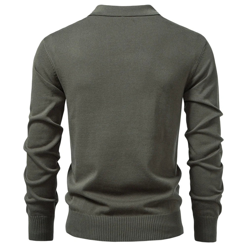 Slim-Fit & Casual Polo Met Rits