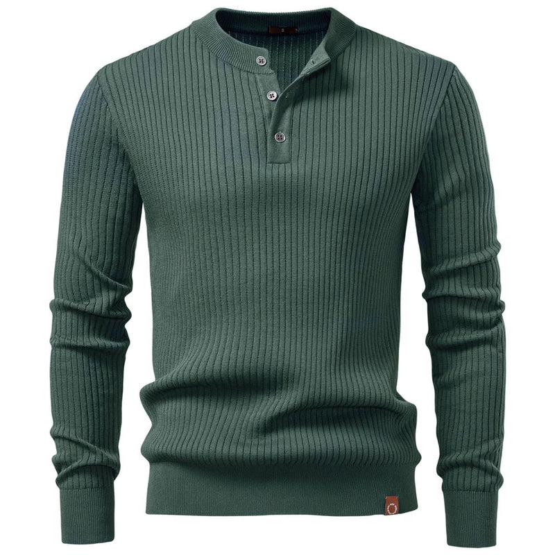Casual Winter Poloshirt Met Knopen
