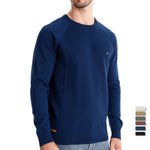 Gebreid Heren Sweatshirt Met Ronde Hals