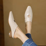 DERVLA | Side-Strap Mary Jane Mules