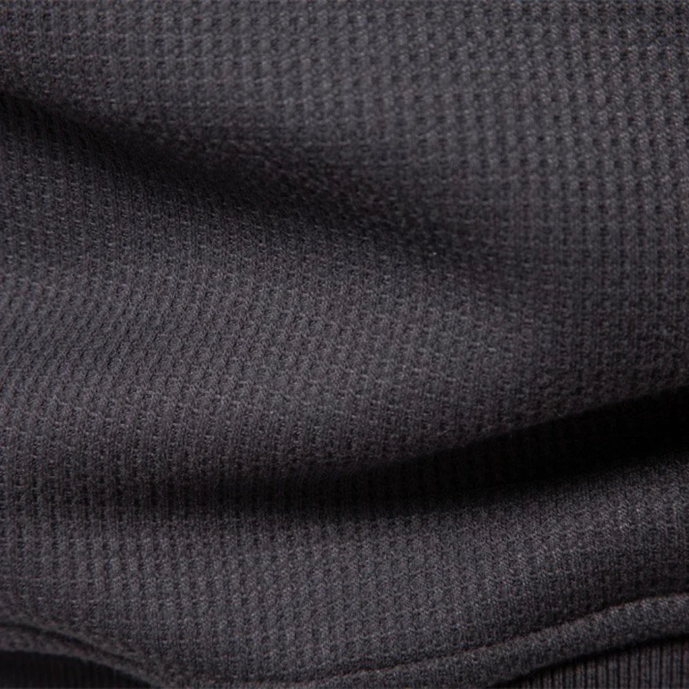 Gevoerd Sweatshirt Met Knoopdesign