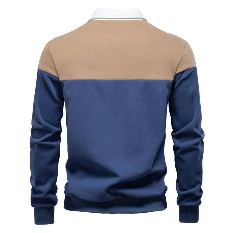 Premium & Casual Poloshirt Met Lange Mouwen