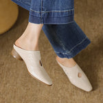 DERVLA | Side-Strap Mary Jane Mules