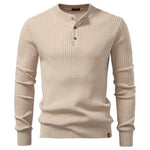 Casual Winter Poloshirt Met Knopen
