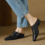 DERVLA | Side-Strap Mary Jane Mules