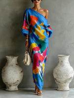 DEARBHLA | ONE-SHOULDER MAXI DRESS