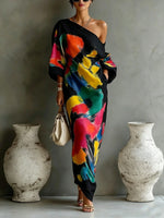 DEARBHLA | ONE-SHOULDER MAXI DRESS