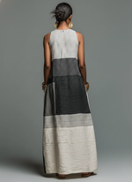 Nadia | Colour Block Stripe Sleeveless Maxi Dress