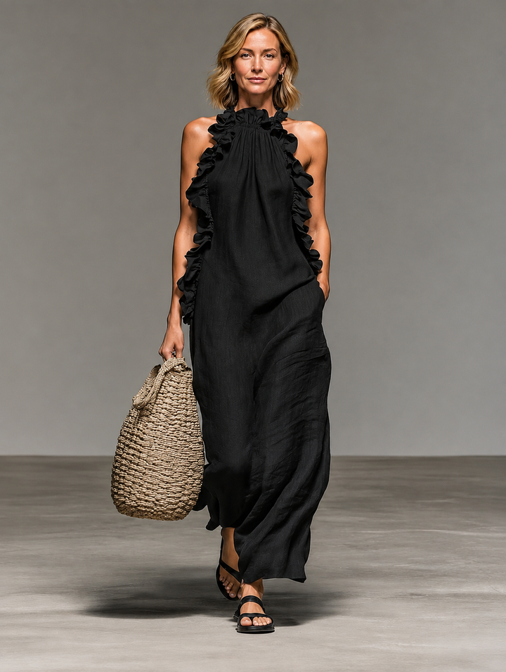 Emma | Zachte Ruffle Maxi