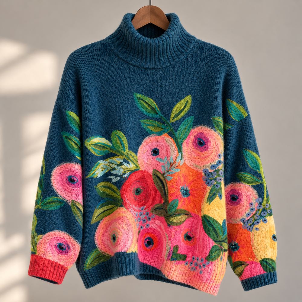 Lieke | Grote Bloemenprint Coltrui