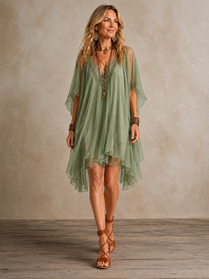 Ella | Gelaagde Boho Mini