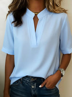 SÍNEAD | ELEGANT COLLARED BLOUSE