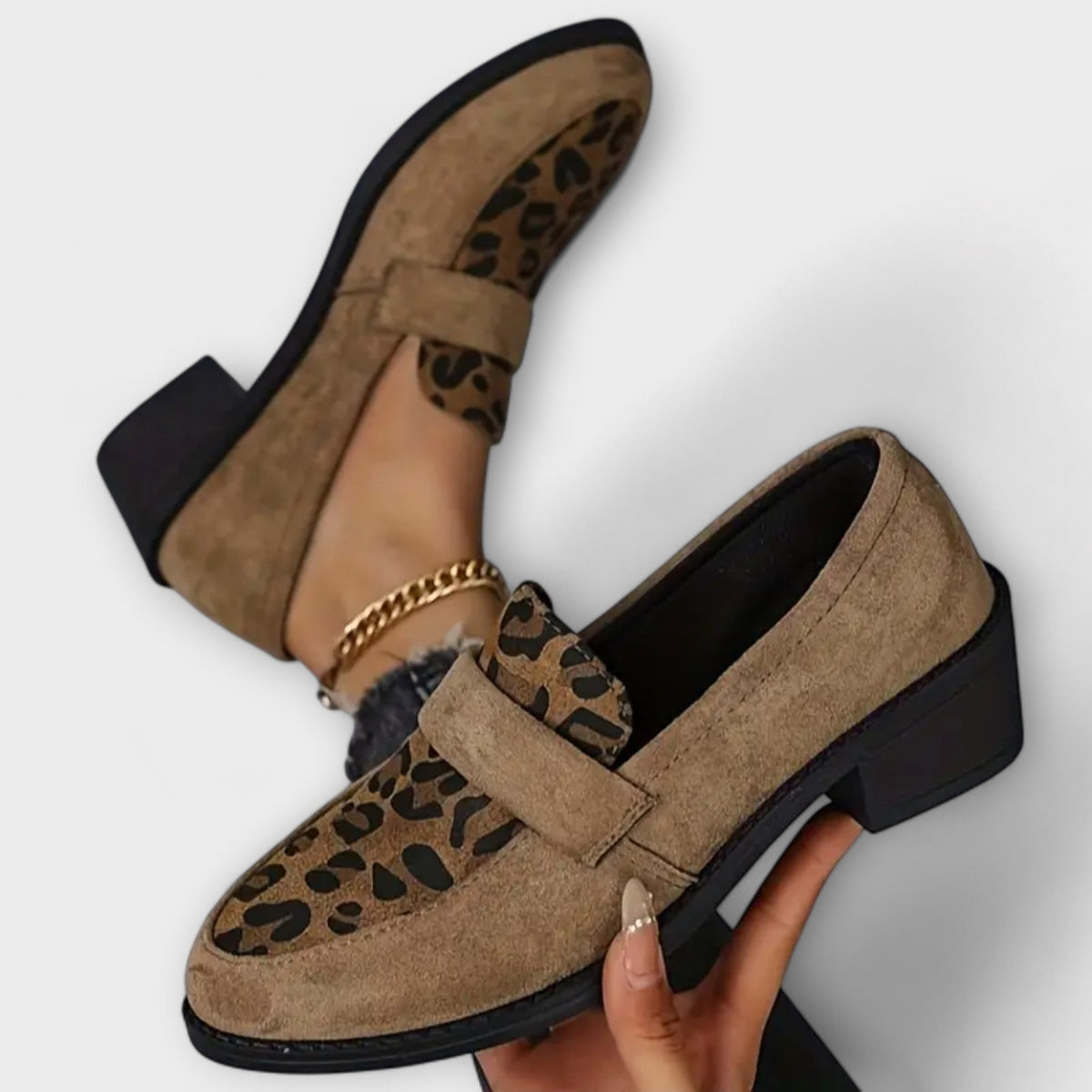 Tamara | Orthopaedic Leopard Print Heels