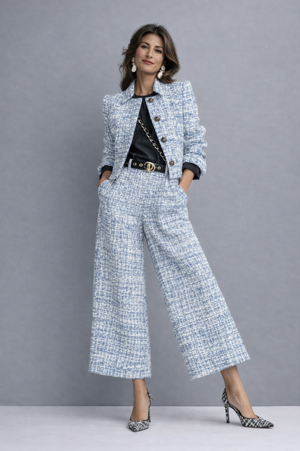 SOPHIE | TWEEDELIG BLAZER ENSEMBLE